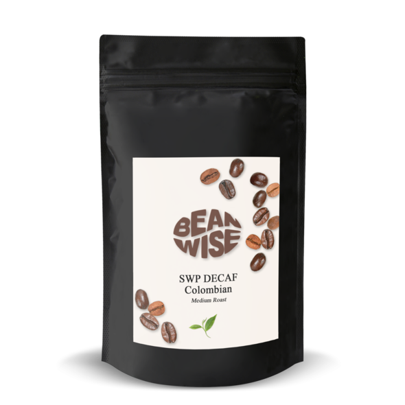 Beanwise Colombian Swp Decaf Coffee Beans (8oz)