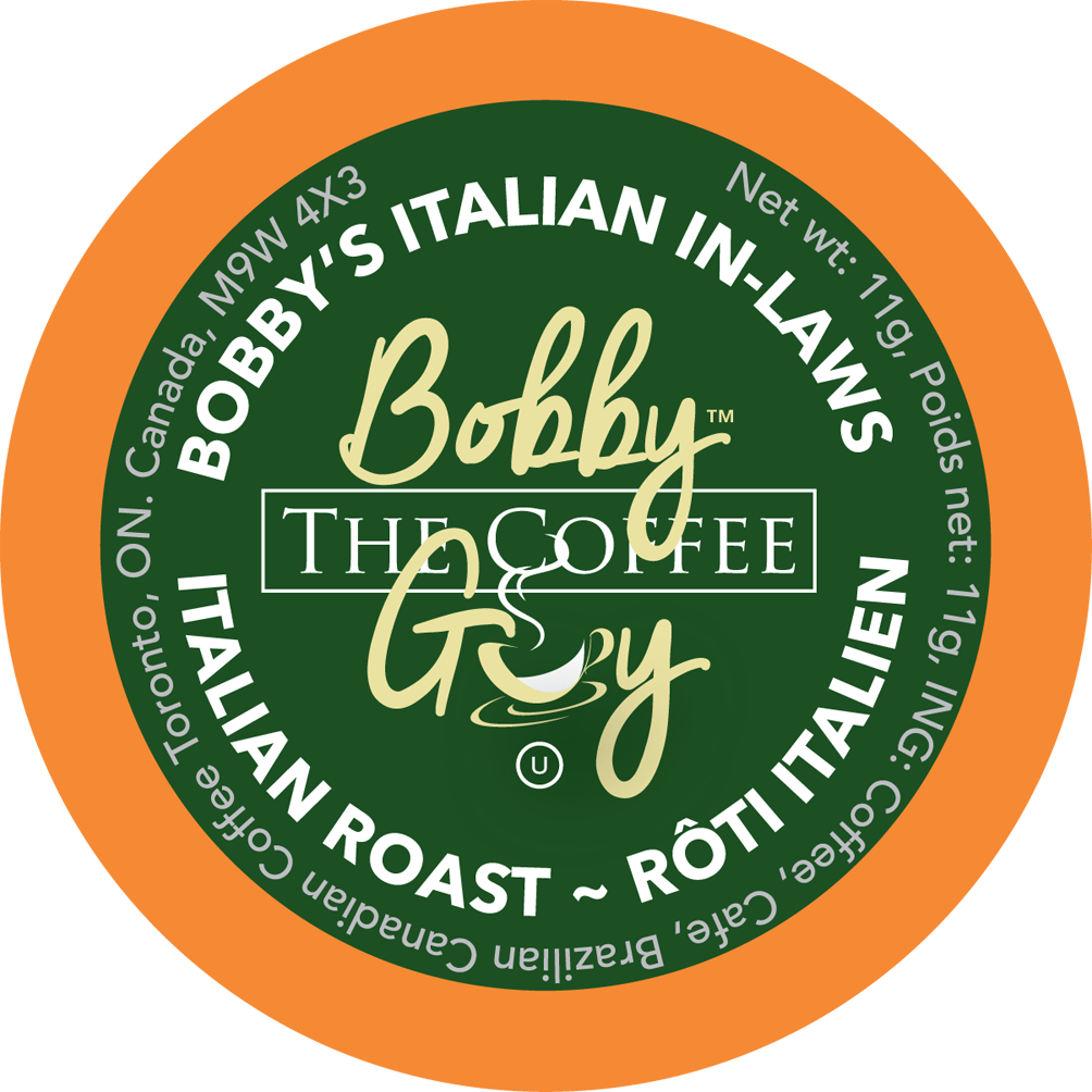 Bobby's Italian Roast Single Serve Coffee