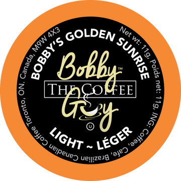 Bobby's Golden Sunrise Single Serve Coffee