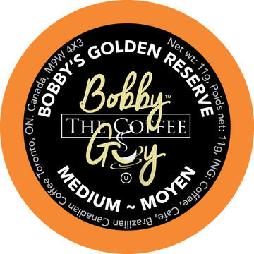 Bobby's Golden Reserve Single Serve Coffee