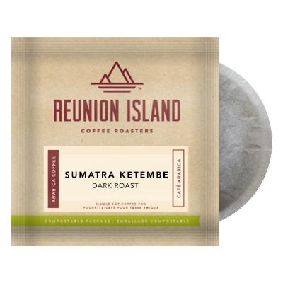 Reunion Island Sumatra Ketambe Coffee Pods