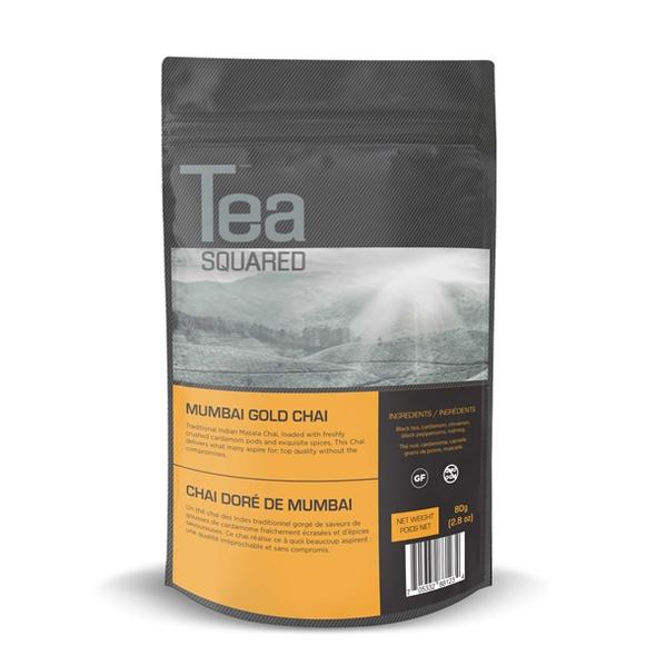 Tea Squared Mumbai Gold Chai Loose Leaf Tea (80g